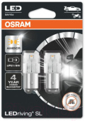    W21W Osram Amber LED (7504DYP-02B)