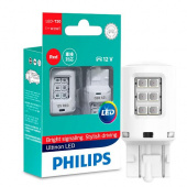    W21W Philips Ultinon LED RED (11065ULRX2)