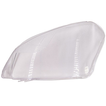 Стекло фары Nissan Qashqai 1 2007-2010 дорестайлинг (левое)