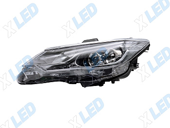 Фара Toyota Camry XV55 LED (2014-2017) 2 линзы с электрокорректором (левая) 