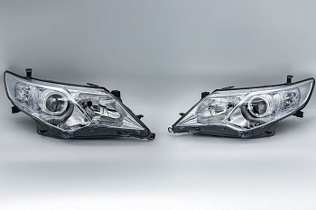 Комплект фар Toyota Camry XV50 (2011-2014) с bi-led линзами Х6 X-LED