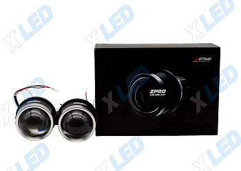 Комплект Би-лед (Bi-Led) линз в ПТФ Optima LED FOG Lens Z-PRO 3.0" 5000K
