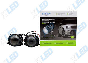 Комплект Би-лед (Bi-Led) линз MTF Light DYNAMIC VISION Expert 3.0 5000K