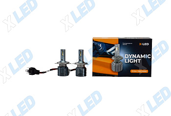 Комплект светодиодных ламп H4 HL Dynamic Light X-LED 12-24v