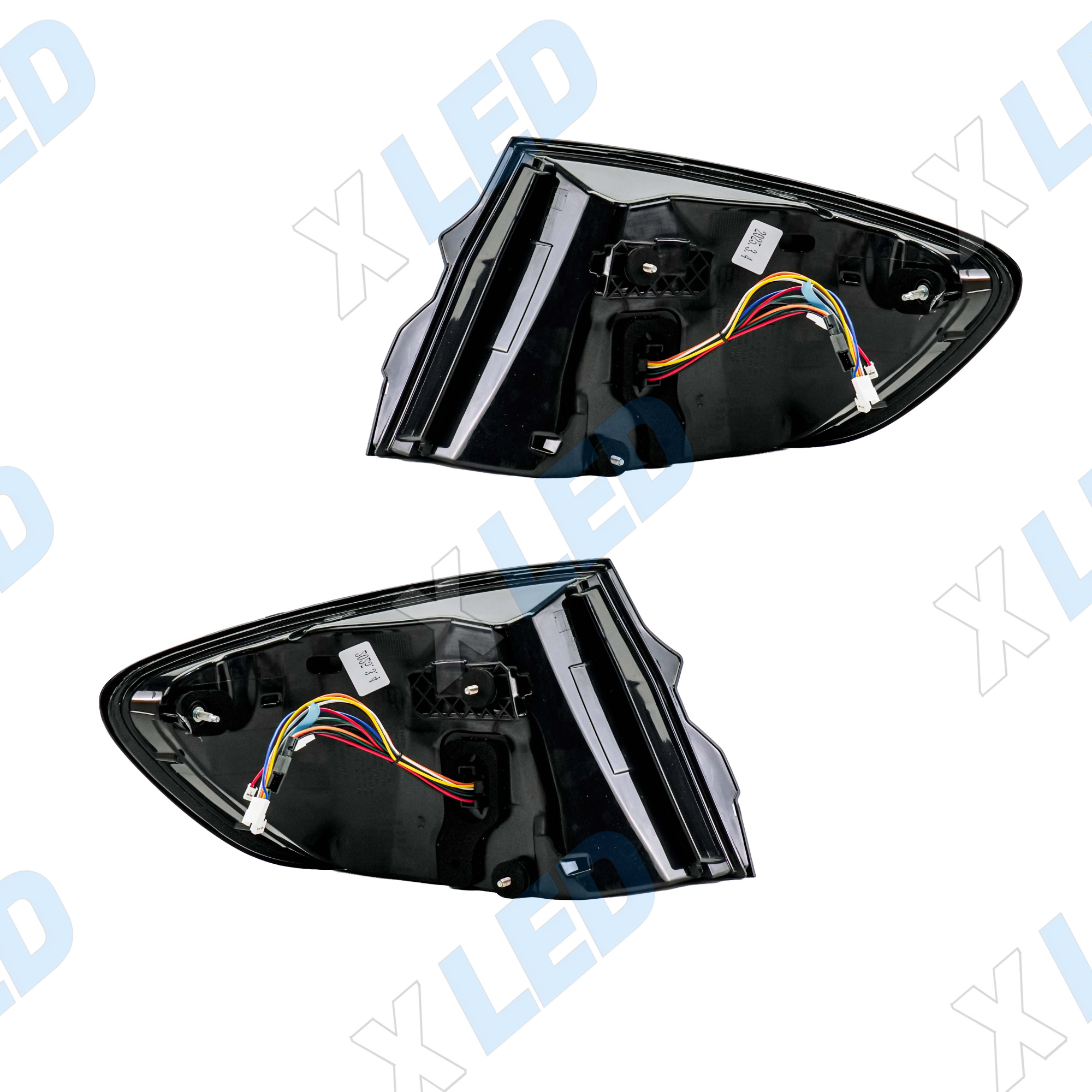 Комплект задних фонарей (тюнинг) BMW 5 F10/F11/F07 VII рест (2013-2017) + центральный фонарь