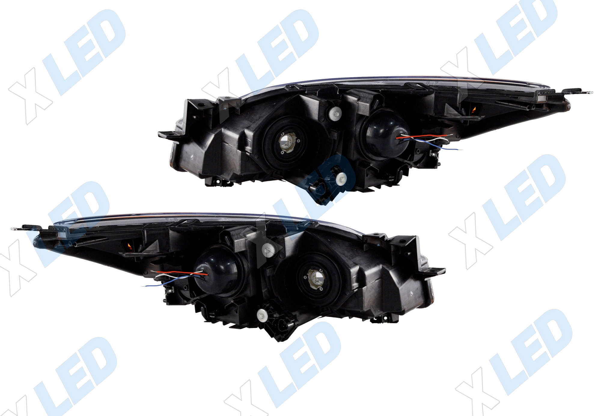 Комплект фар Mazda 3 BL (2009-2013) с bi-led линзами ХV3 pro X-LED