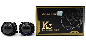 Комплект Би-лед (Bi-Led) линз Aozoom K3 Dragon Knight New 2022 (2 поколение) DK200 3.0 5500K