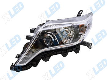 Фара Toyota Land Cruiser Prado 150 (2013-2017) Led с электрокорректором (левая) 