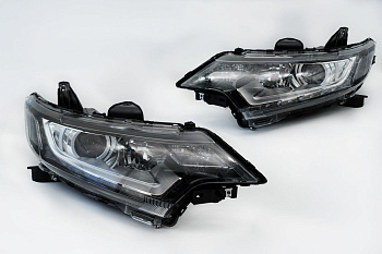Комплект фар Mitsubishi Outlander (2016-2018) с bi-led линзами ХV6 X-LED