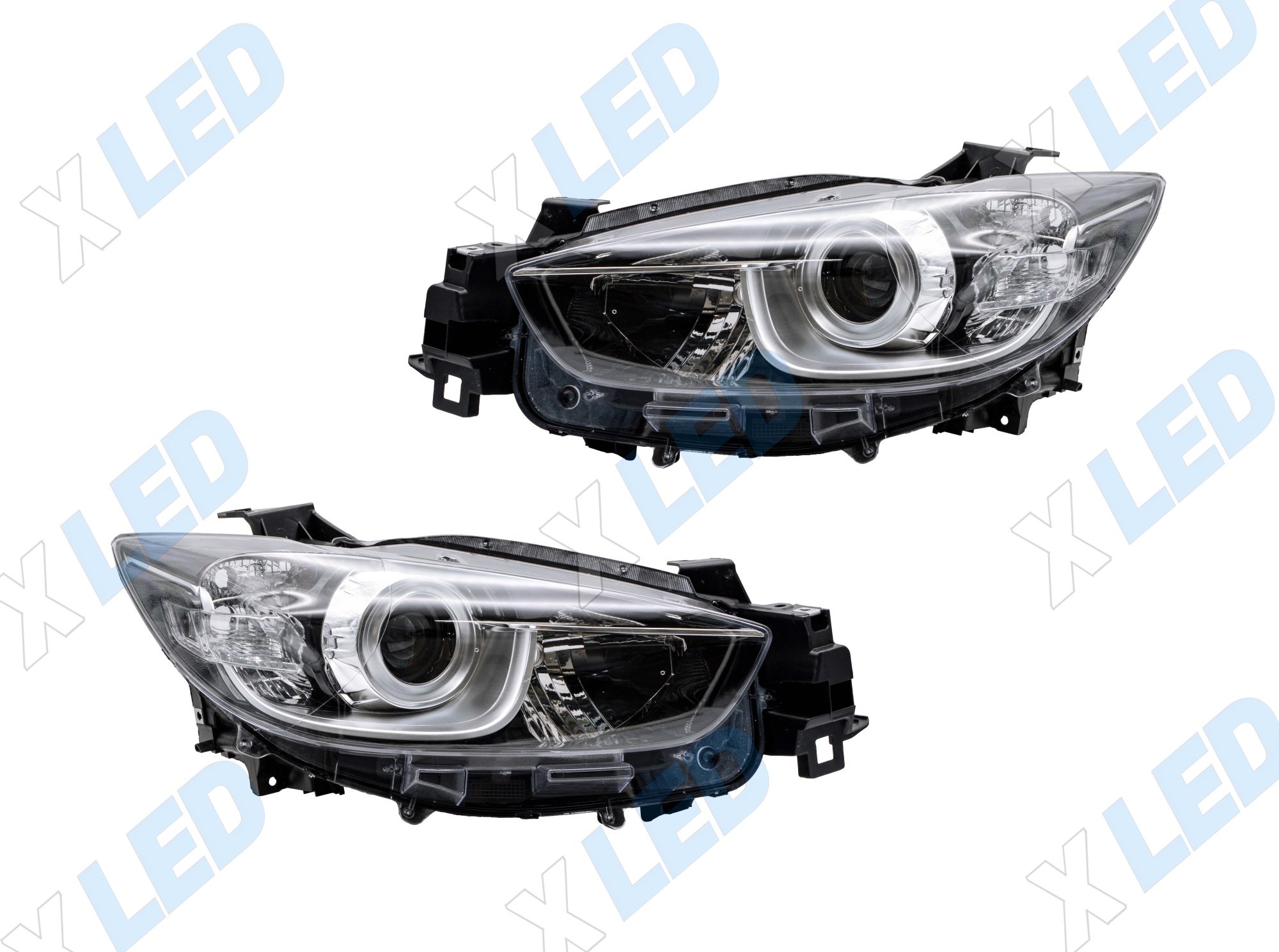 Комплект фар Mazda CX-5 (2011-2017) с bi-led линзами Х4 X-LED